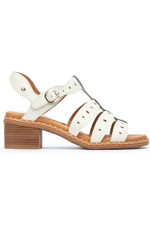 Pikolinos Sandalias tacón de piel BLANES W3H