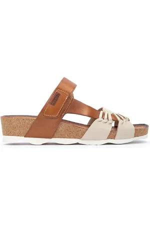 Pikolinos Sandalias cuña de piel MAHON W9E