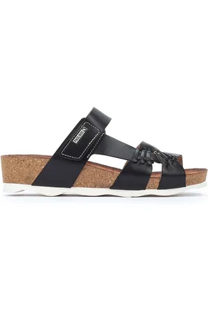 Pikolinos Sandalias cuña de piel MAHON W9E