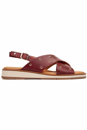 Pikolinos Sandalias planas de piel ROQUETAS W9B