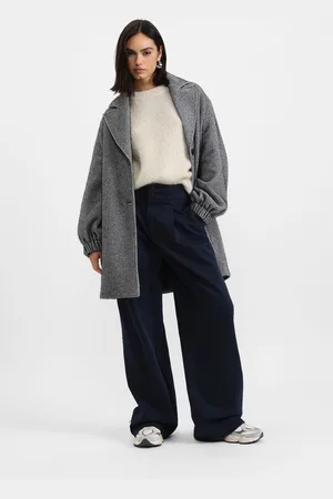 Please Pantalones de pierna ancha con cintura alta