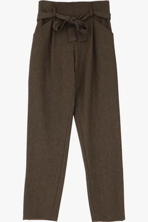 Please Pantalones de sastre con cinturón
