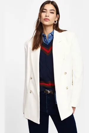 Please Blazer con doble abotonadura