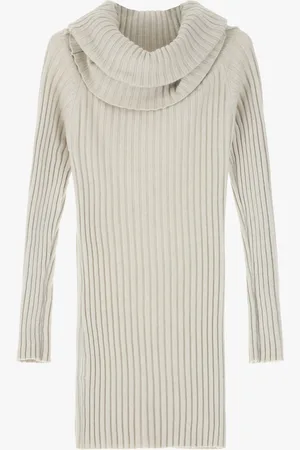 Please Vestido corto cuello alto