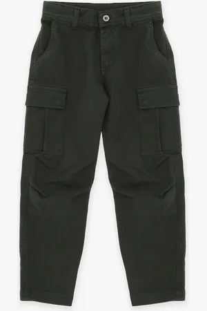 Please Pantalón cargo con bolsillos verticales