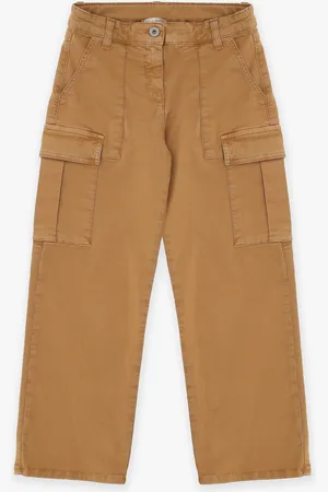 Please Pantalón cargo con bolsillos verticales