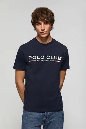 Camiseta icónica azul royal – Polo Club Europe