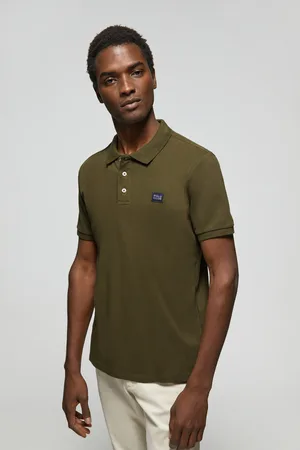 Rebajas Camisas de manga corta de color verde para hombre