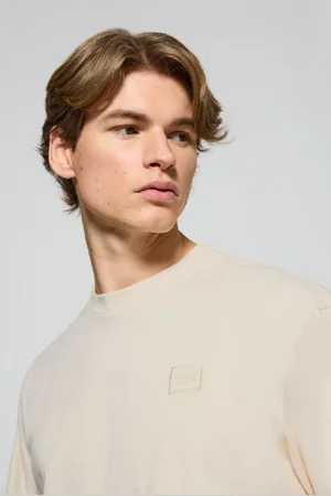 Polo Club® Camiseta De Manga Larga Y Cuello Redondo Color Crudo Con Detalle