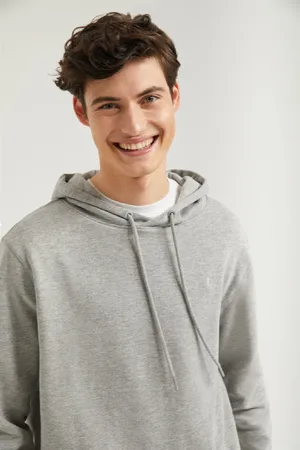 Polo Club® Sudadera Con Capucha Y Bolsillos Gris Vigoré Con Logo Rigby Go