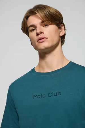 Polo Club® Camiseta De Manga Corta Y Cuello Redondo Con Logotipo
