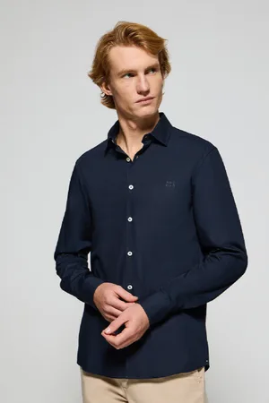 Polo Club® Camisa Super Slim Fit Popelín Con Logo Bordado
