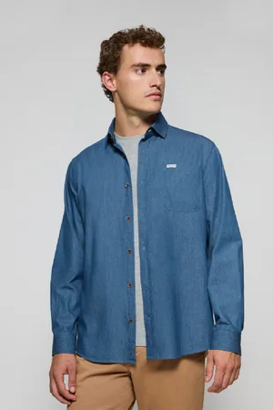 Polo Club® Camisa Denim Con Bolsillo Y Detalle