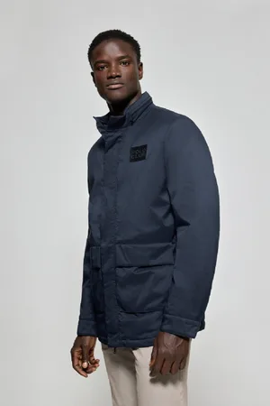 Polo Club® Parka Ligera Chelsea Color Con Parche Logotipado