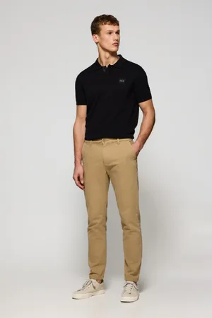 Polo Club® Pantalón Chino Vanya Color Con Bordado