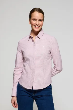 Polo Club® Camisa Pata De Gallo Con Bordado Rigby Go