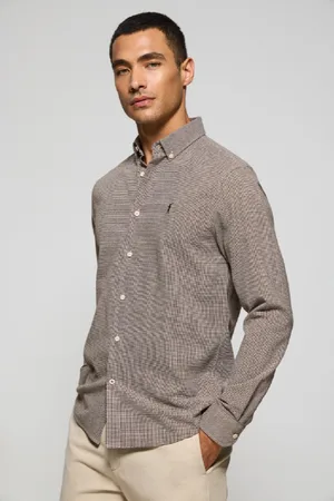 Polo Club® Camisa Williams Pata De Gallo Con Logo Rigby Go Bordado