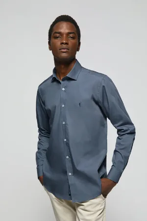Polo Club® Camisa Slim De Popelín Con Logo Rigby Go