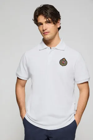 Polo Club® Polo Nautic Con Detalle De Parche Naútico En El Pecho
