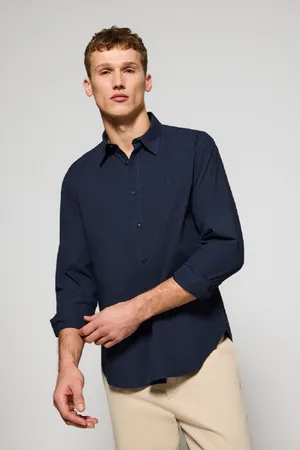 Polo Club® Camisa De Popelín Garment Dye Con Bordado Rigby Go