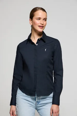 Polo Club® Camisa Slim De Popelín Con Logo Bordado Rigby Go