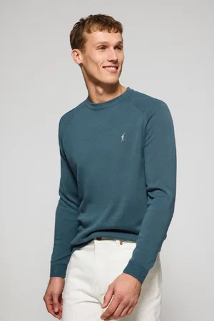 Polo Club® Jersey De Lino Y Algodón Con Cuello Redondo Y Bordado Rigby Go