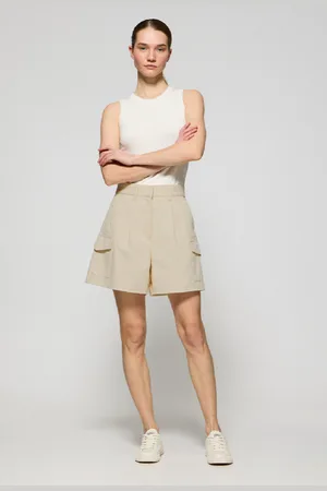 Polo Club® Pantalón Corto De Sarga Menfis Color Con Detalles