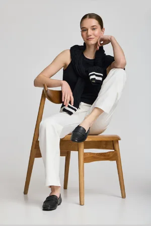 Polo Club® Mocasin Antonella De Napa Con Detalle Metálico