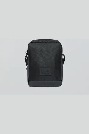Polo Club® Bolso Bandolera Negra Riverdale Con Parche Engomado