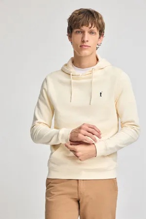 Polo Club® Sudadera Color Crudo Con Capucha Y Bordado Rigby Go
