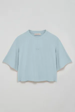 Polo Club® Camiseta Azul Claro Danae Con Logo Bordado