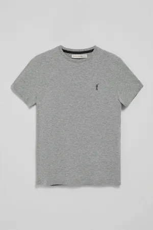 Polo Club® Camiseta Gris Vigoré De Cuello Redondo Con Bordado Rigby Go