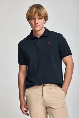 Polo Club® Polo De Manga Corta Y Tres Botones Con Logo Bordado Rigby Go