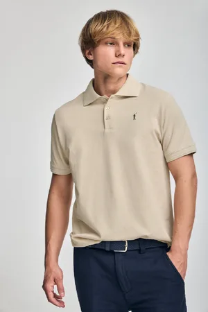Polo Club® Polo De Manga Corta Y Tres Botones Con Logo Bordado Rigby Go