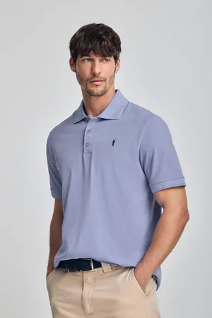 Polo Club® Polo De Manga Corta Y Tres Botones Con Logo Bordado Rigby Go