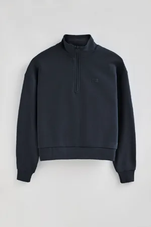 Polo Club® Sudadera Boxy Fit Con Logo Engomado