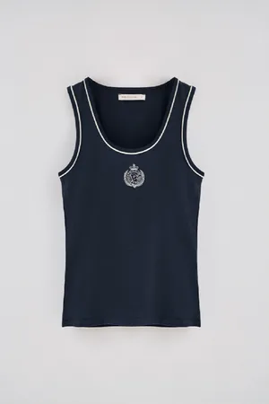 Polo Club® Camiseta De Tirantes Con Escudo Náutico