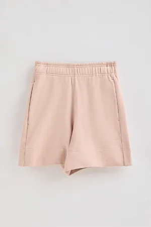 Polo Club® Pantalón Corto De Algodón Color Con Logo Bordado