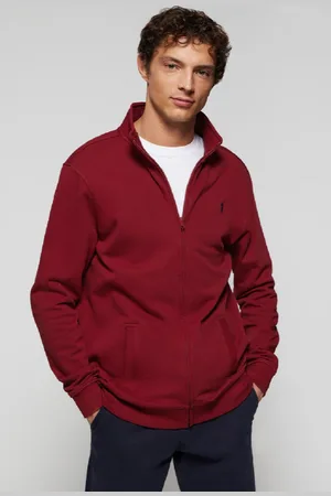 Polo Club® Sudadera Abierta De Cuello Elevado Con Logo Rigby Go