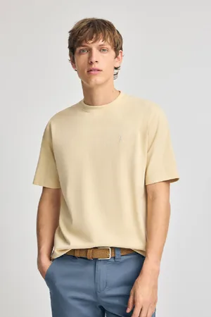 Polo Club® Camiseta Color De Algodón Y Lino Con Bordado Rigby Go