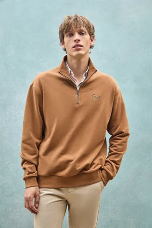 Polo Club® Sudadera Relax De Media Cremallera Con Detalle