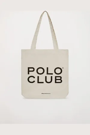 Polo Club® Tote Bag Beige Con Logo