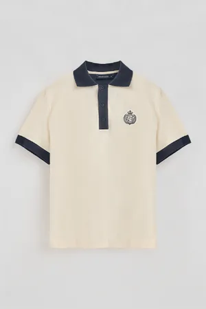 Polo Club® Polo Color Crudo Morfeo De Manga Corta Con Detalle Náutico