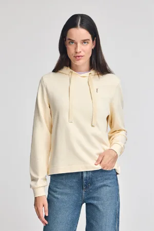Polo Club® Sudadera Color Crudo Con Capucha Y Bordado Rigby Go