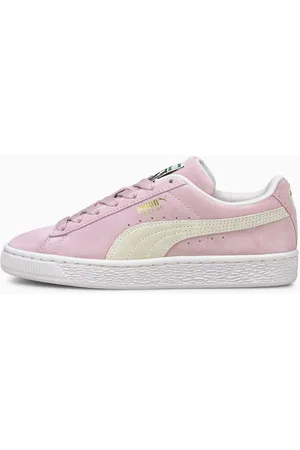 Puma Suede Bow Jr 367316 03 - Violet Rose / Violet Rose - Rose