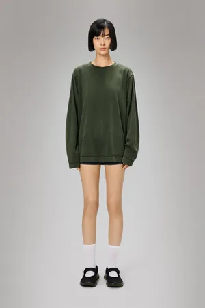 Rains Addis Fleece Crewneck