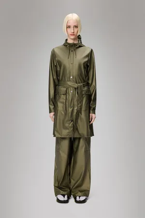 Rains Curve Long Jacket