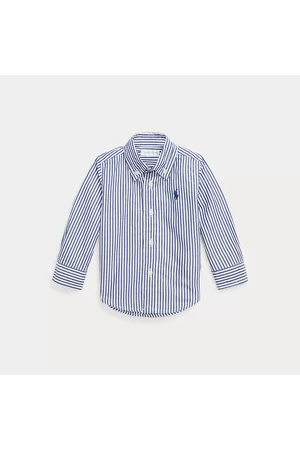 Ralph Lauren Camisas - Camisa de popelina de algodón con rayas