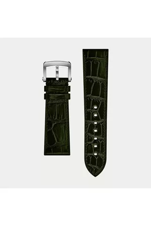 Ralph Lauren Hombre Relojes - Correa de reloj de piel de caimán