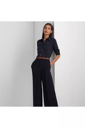 Ralph Lauren Mujer Pantalones - Tallas Pequeña - Pantalón de pernera ancha de georgette